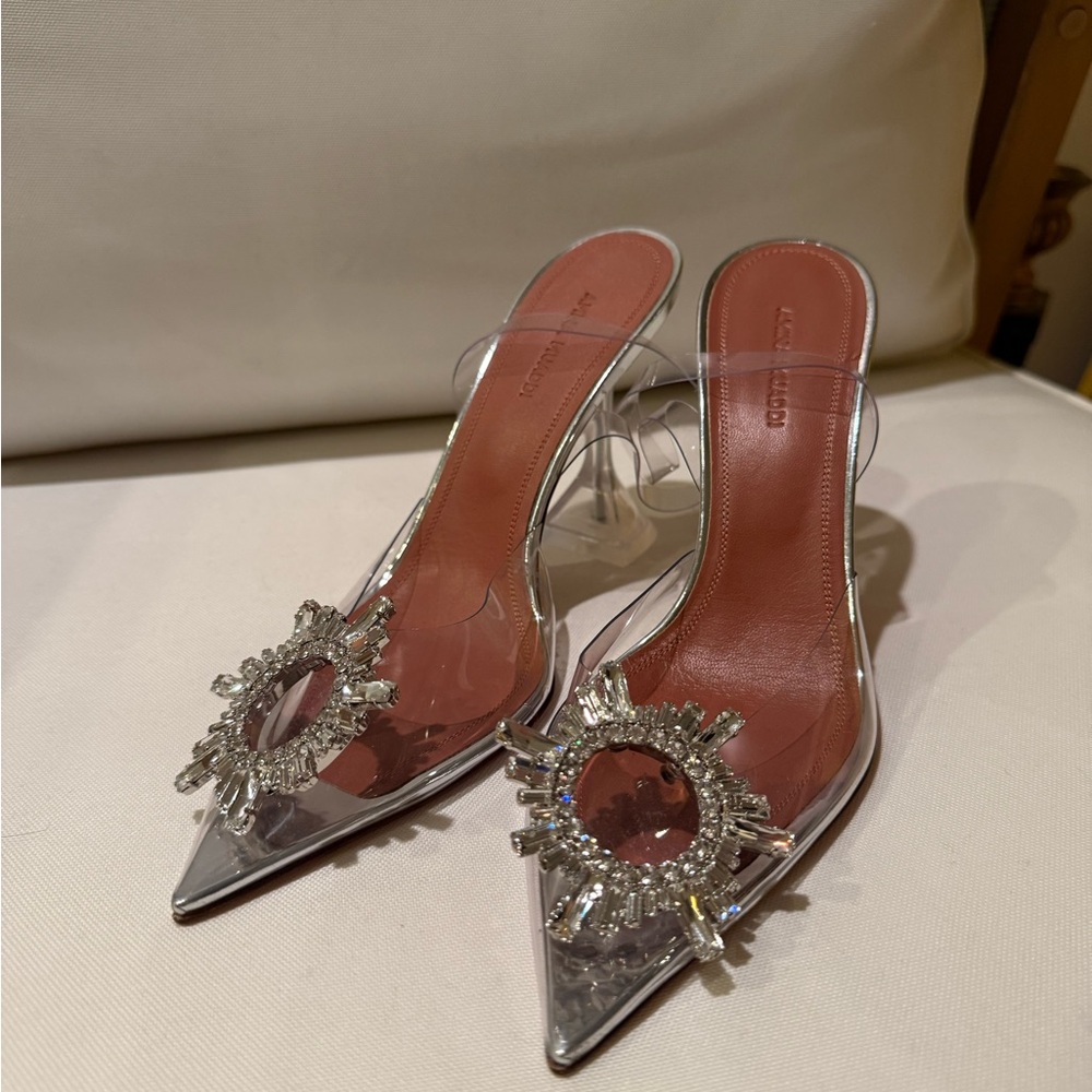 Amina Muaddi brand new women’s heels, size 38.